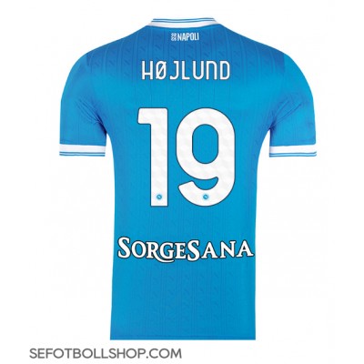 Billiga SSC Napoli Rasmus Hojlund #19 Hemma fotbollskläder 2025-26 Kortärmad Billiga SSC Napoli Rasmus Hojlund #19 Hemma fotbollskläder 2025-26 Kortärmad